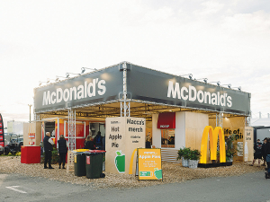 Aside from serving free soft serves and apple pies, McDonald’s hosted a panel at the Fieldays to discuss the future productivity, profitability and resiliency of the beef sector.