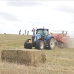 All steamed up and ready to bale.
