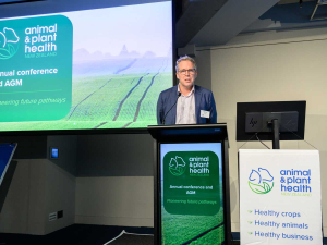 Animal and Plant Health NZ president Gavin Kerr.