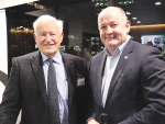 Jim Bolger with Peter Ryan, the former Irish Ambassador to NZ.