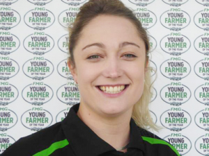 Megan Hands (pictured) was one of 14 women and nine men to compete in the annual FMG Young Farmer of the Year contest.