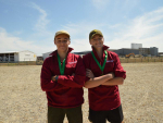 East Coast Junior Young Farmer of the Year winners Jono Harris and Alex Wyeth