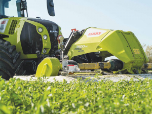 The new Claas Disco Move 3600 mower.