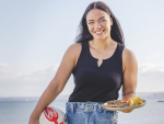 Women’s Rugby World Cup final try scorer Stacey Waaka is the star of the latest Beef+Lamb red meat promotional campaign.