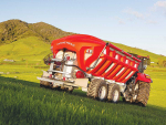 Giltrap's new Widetrac is a cost-effective, easy-to-use fertiliser spreader that eliminates the need for manual adjustment.