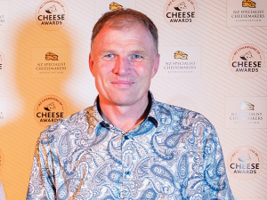 Adrian Walcroft won the champion cheesemaker title earlier this year.