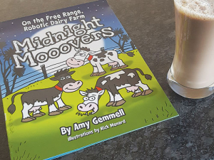 Amy Gemmell’s new book to counter negative publicity around dairy farming.
