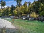Corina Jordan river fishing.