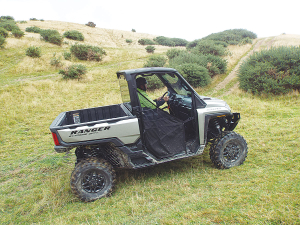 Polaris Ranger XD 1500 is part of the new extreme heavy duty category.