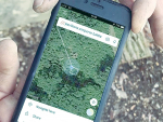 The What 3 Words app directs users to specific locations on a property.