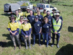 Fonterra has kicked off its spring vegetation project, planting 20,000 native plants and trees across four hectares to form a riparian zone around its Darnum plant in Victoria.