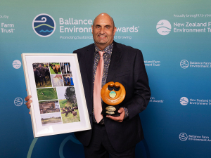 Brendan Attrill scoops national award for sustainable farming