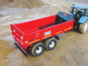 Ireland-based HiSpec Engineering has extended the technology to its latest dump trailer with the push-off headboard system for unloading.
