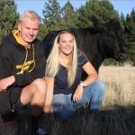 Wanaka’s Lachlan Woods and Alannah Stalker.