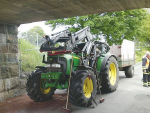 On average 15 tractors a week are damaged in accidents, says FMG.