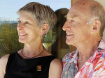 Marilyn Duxson and John Harris, compelled to the world of wine, after a life of science.