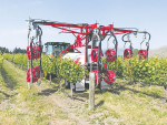 A sprayer on a vineyard. Credit: Croplands