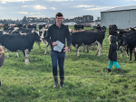 Farm part-owner and manager Peter O’Connor explains some of the decisions behind his new dairy conversion underway near Chertsey in Mid-Canterbury.
