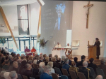 Dame Cindy Kiro speaking at Jim Bolger's funeral.