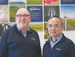 PGG Wrightson chief executive Stephen Guerin (left) and acting chair U Kean Seng.