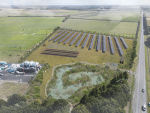 A visualisation of the Lincoln University Energy Farm.