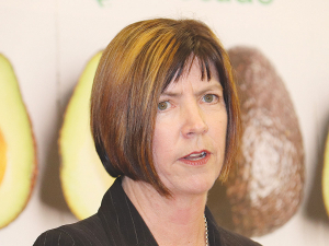 President of NZ Avocado and long-time grower Linda Flegg.
