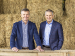Tatua chair Stephen Allen (left) and chief executive Brendhan Greaney