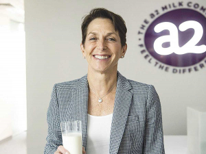 A2 Milk chief executive Jayne Hrdlicka.