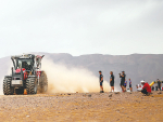 The 8S was entered in the truck category and is the first tractor to enter the event.