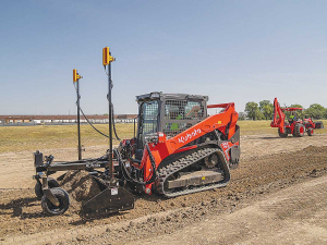 The Box Blade is ideal for landscaping grading operations.