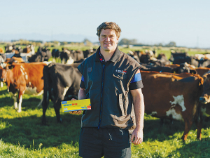 Rugby star and Taranaki dairy farmer Scott Barrett is now a brand ambassador for Multimin.