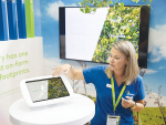 Fonterra sustainability solutions team member, Jenna Grieve at Gulfoods last month.