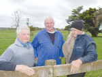 Fonterra farmers, from left, Jim Cotman, Trevor Simpson and Malcolm Lumsden want the Shareholders Council scrapped.