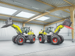 The Claas Scorpion telehandler.