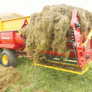 The new Agmech Multi Plus can double as a silage wagon.