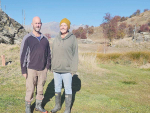 Eileen and Shane Walker, the driving forces behind a Kapiti Coast wetland project.