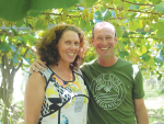 New national ambassadors for sustainabile farming, Catriona and Mark White.