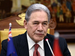 New Zealand First Leader and Foreign Minister Winston Peters.