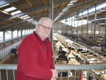 Gerhard Lansink milked cows in Canada before moving back to Germany.