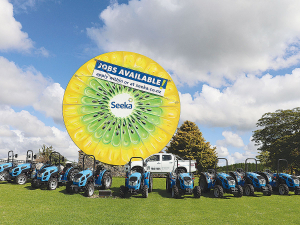 Ten new Landini orchard tractors were recently delivered to kiwifruit growing, packing and distributing company Seeka.