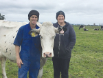 Gordonton farmers Annabelle and Stephen Scherer.