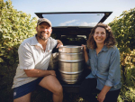 Nadine Worley and Logie Mackenzie are moving their Fugitive Organic wine from keg to bag-in-box