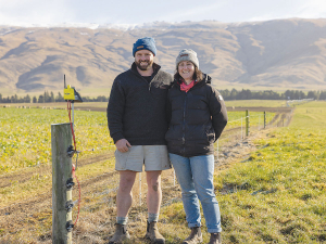 Angus and Tara Barr use the Tru-Test Fence Monitoring system to contain cattle and prime lambs.