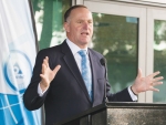 John Key speaking at opening of Tetra Pak’s new building in Waikato, earlier this month.