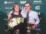 First-time entrants and 2020 Central Plateau Share Farmer of the Year, David Noble and Katy Jones.