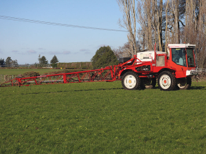 N-Boost is added to dissolved urea and foliar sprayed onto pasture and crops.