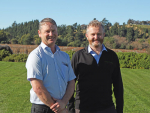 Fruition Horticulture’s Greg Dryden and Jim Mercer, who run the programme under contract to MPI and NZW.
