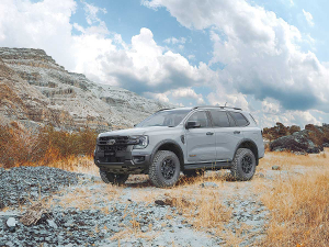 The Everest Tremor offers a 3.0-litre V6 turbo diesel engine delivering 184kW of power and 600Nm of torque.