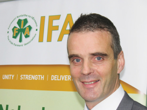 Irish Farmers Association president Joe Healy.