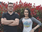 Peter and Claire Hansen, Lilac Grove Jersey Stud, Rangiora. Photo: Ruby Wilson.